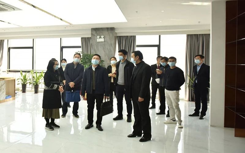 东莞市工信局副局长袁攀一行莅临振？？？？？萍悸眯械餮